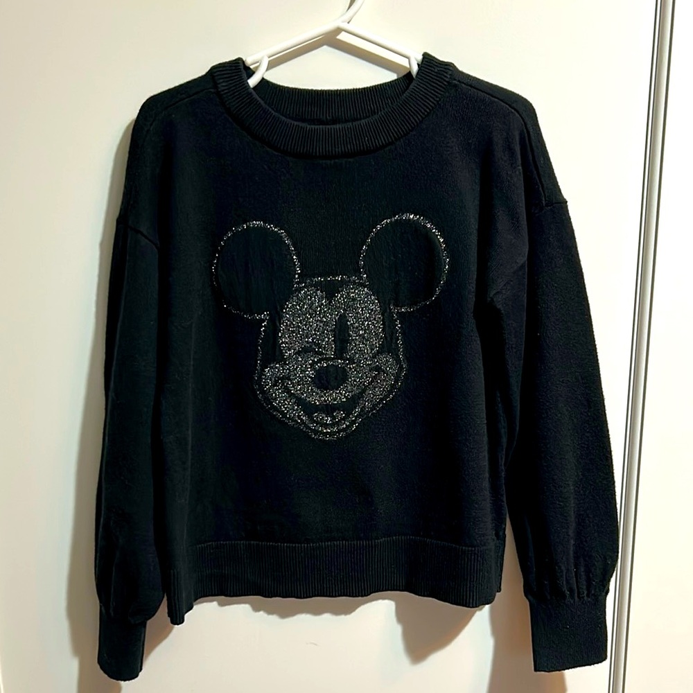 GAP Factory Disney Mickey Mouse Intarsia Sweater